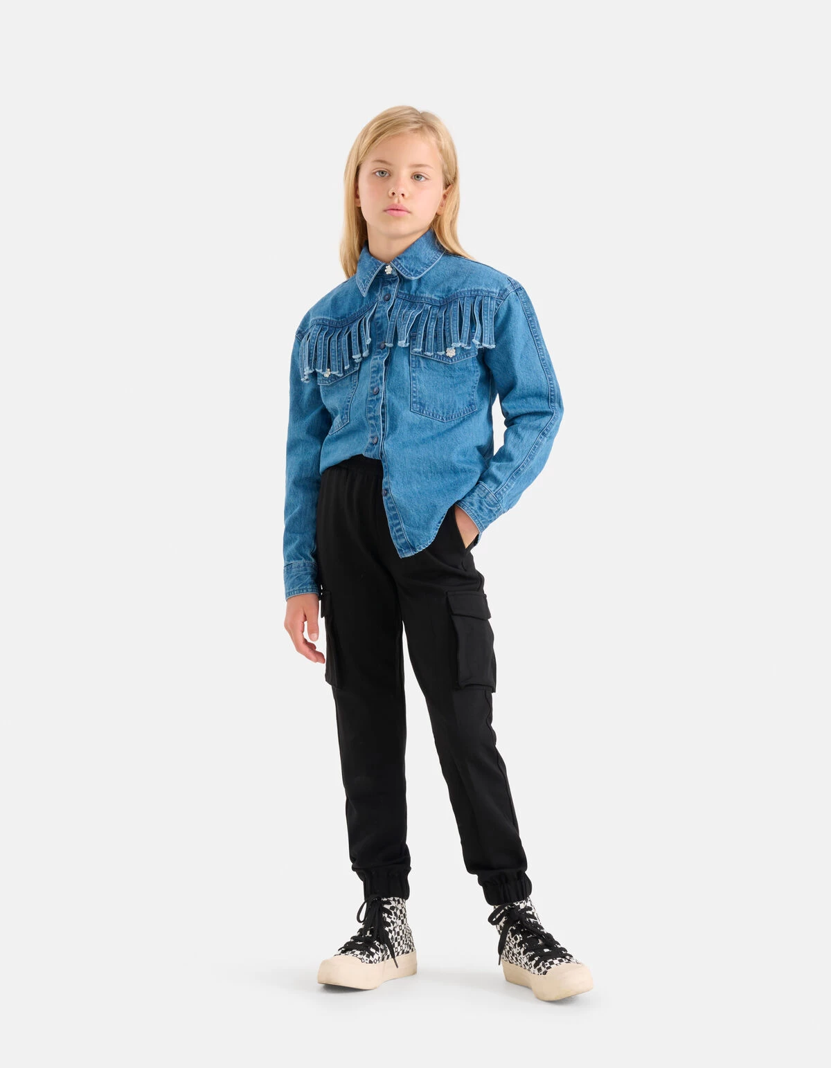 Cargo Jogger Zwart 2 Cargo Jogger Zwart - Afbeelding 2