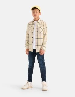 Ruiten Overhemd Geel