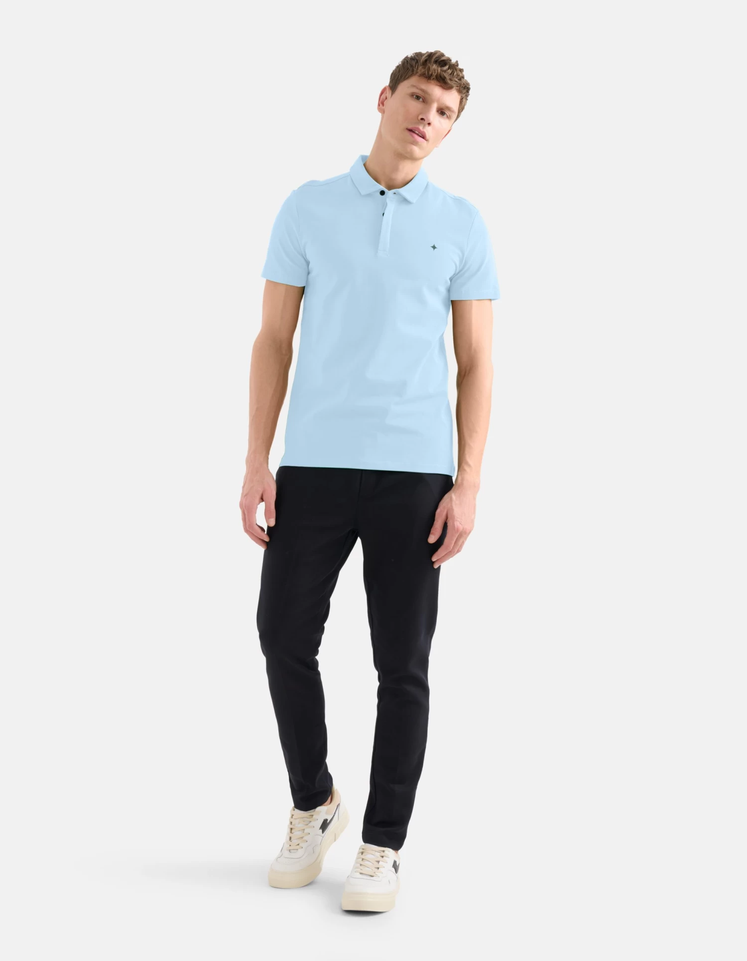 Jersey Polo Lichtblauw 1 Jersey Polo Lichtblauw