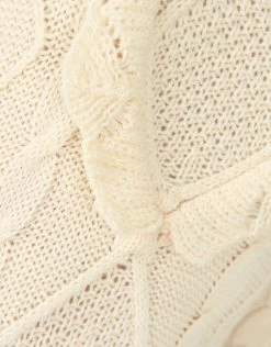 Cable Trui Gebroken Wit -Kleding Verkoop 08 1098180 2