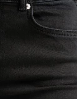 Flared Denim Jeans Zwart 13 Flared Denim Jeans Zwart -Kleding Verkoop 08 1098619 10