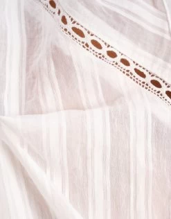 Gestreepte Blouse Gebroken Wit -Kleding Verkoop 08 1099130 2