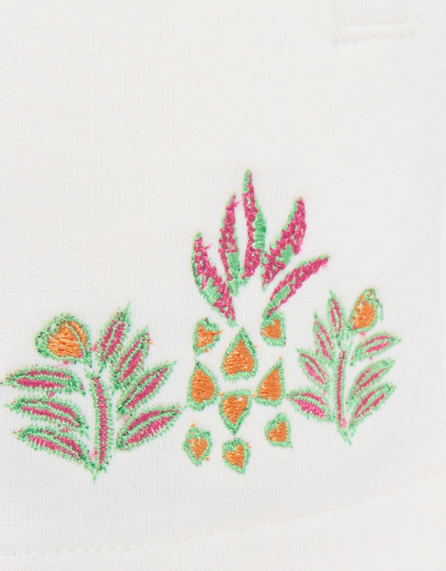 Geborduurde Short Gebroken Wit 5 Geborduurde Short Gebroken Wit - Afbeelding 5