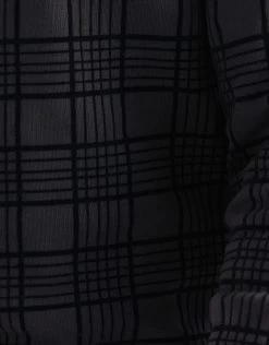 Velvet Ruiten Sweater Zwart -Kleding Verkoop 08 1100052 10