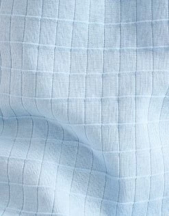 Structuur T-shirt Lichtblauw -Kleding Verkoop 08 1101193 50