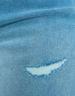 Tapered Denim Short Mediumstone -Kleding Verkoop 08 1101254 100