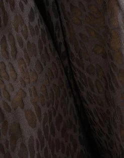 Leopard Burn Out T-shirt Zwart -Kleding Verkoop 08 1101284 101