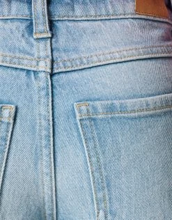 Destroyed Straight Leg Jeans Bleached -Kleding Verkoop 08 1101344 90