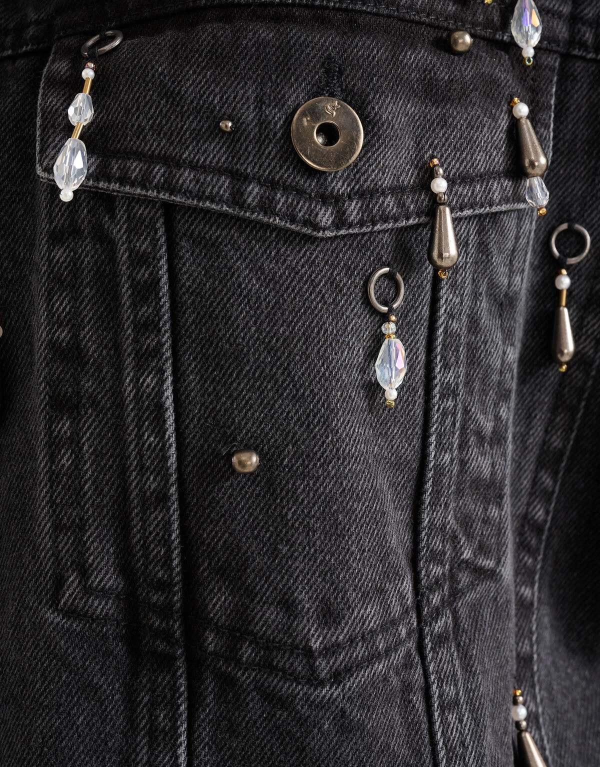 Rocky Denim Gilet Grijs 7 Rocky Denim Gilet Grijs - Afbeelding 7