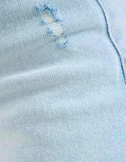 Denim Short Bleached -Kleding Verkoop 08 1101351 90