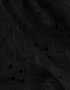 Embroidery Top Zwart 15 Embroidery Top Zwart -Kleding Verkoop 08 1101394 10