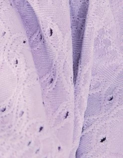 Embroidery Top Paars -Kleding Verkoop 08 1101395 51