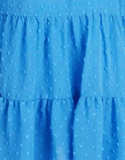 Chiffon Dot Jurk Blauw 14 Chiffon Dot Jurk Blauw -Kleding Verkoop 08 1101585 51