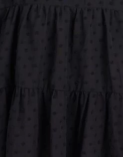 Chiffon Dot Jurk Zwart -Kleding Verkoop 08 1101586 10