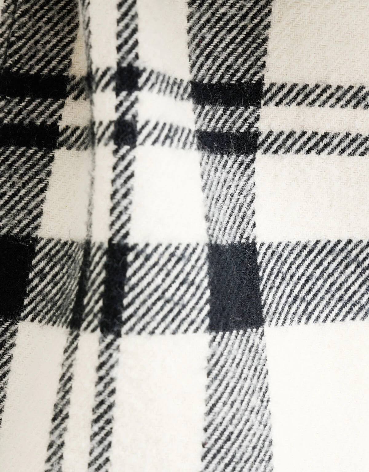 Ruiten Overshirt Zwart/Wit 7 Ruiten Overshirt Zwart/Wit - Afbeelding 7