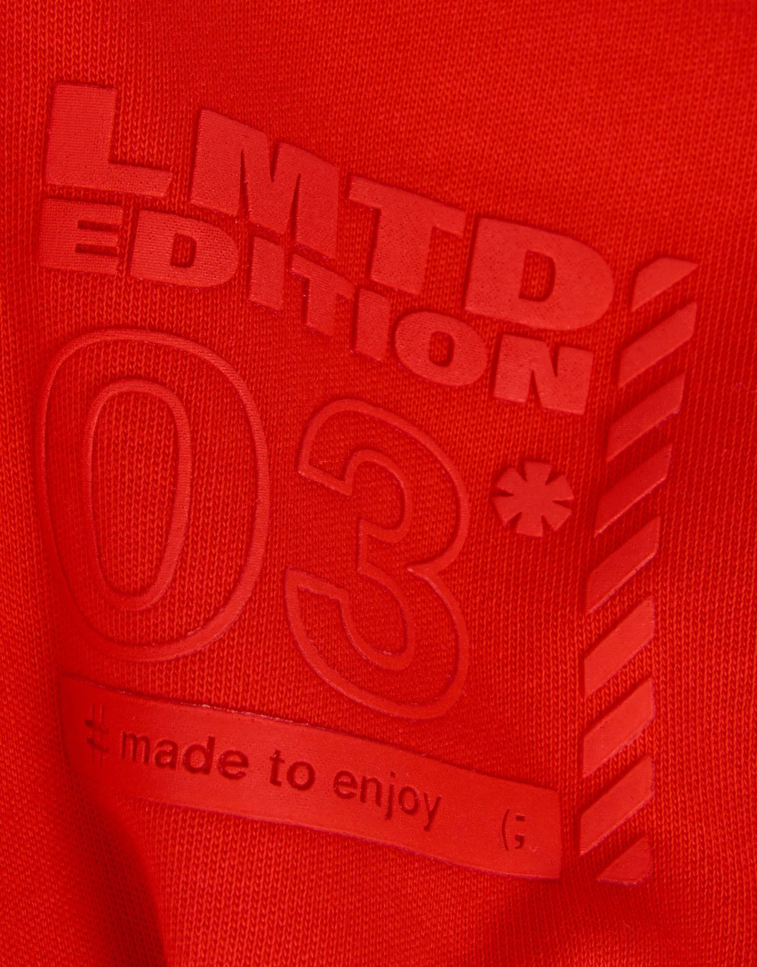 Heavy Basis T-shirt Rood 6 Heavy Basis T-shirt Rood - Afbeelding 6