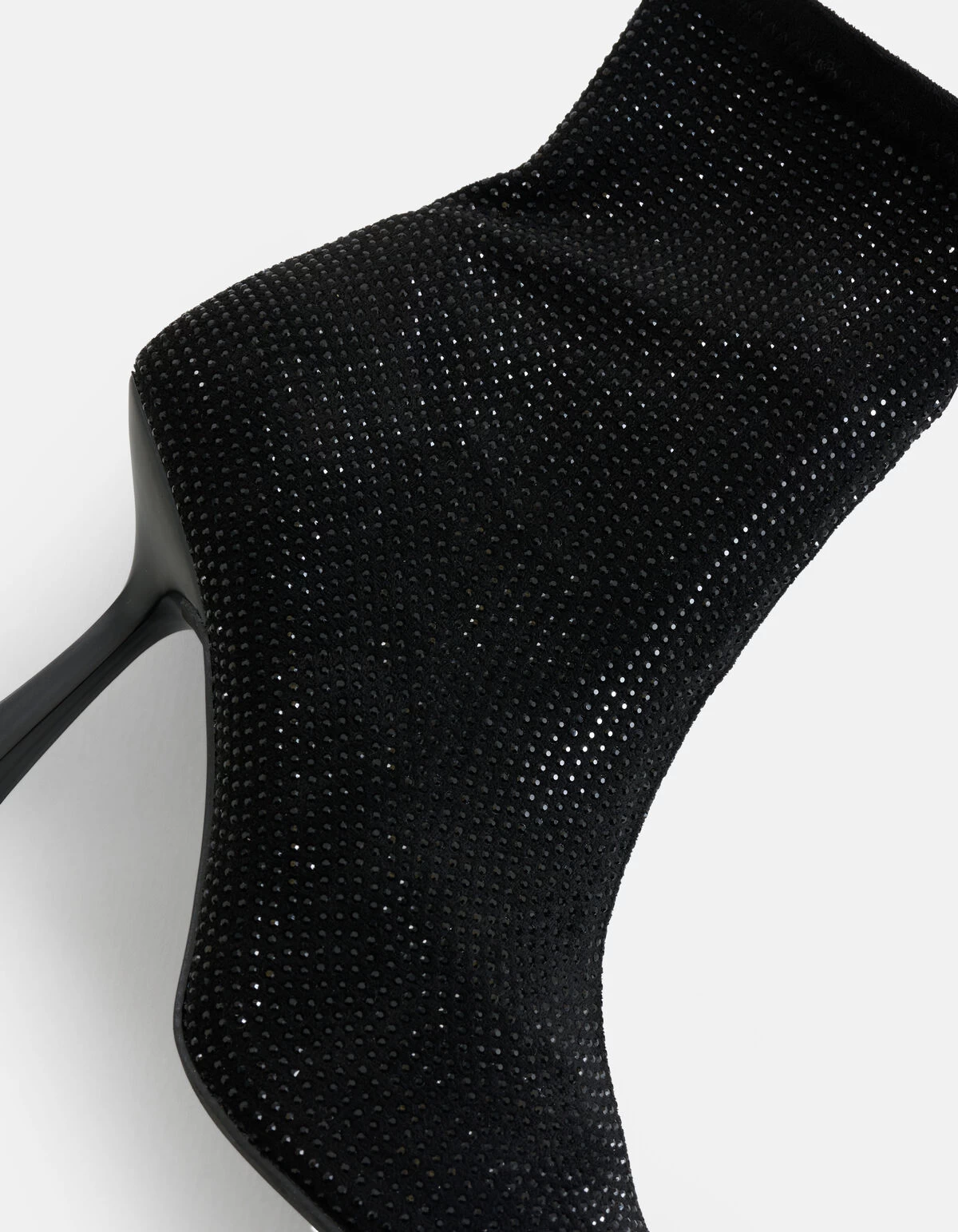 Strass Enkellaars Zwart 5 Strass Enkellaars Zwart - Afbeelding 5