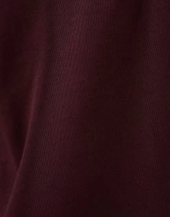 Relaxed Fit T-shirt Bordeaux -Kleding Verkoop 08 1101696 72