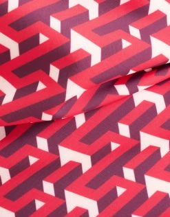 Grafische Travel Top Rood -Kleding Verkoop 08 1101705 99