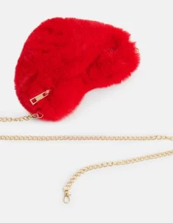 Faux Fur Heart Tas -Kleding Verkoop 08 1102083 21