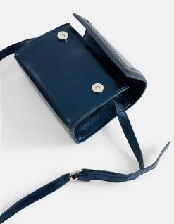 Metallic Mini Tas Donkerblauw -Kleding Verkoop 08 1102312 52