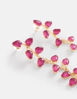 Leaf Oorbellen Paars 7 Leaf Oorbellen Paars -Kleding Verkoop 08 1102330 71