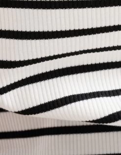 Gestreepte Top Zwart/Wit 13 Gestreepte Top Zwart/Wit -Kleding Verkoop 08 1102354 4