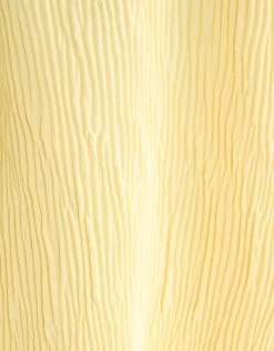 Crinkle T-shirt Geel -Kleding Verkoop 08 1102507 41