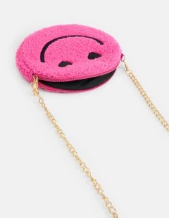 Smiley Tas Roze -Kleding Verkoop 08 1102542 87