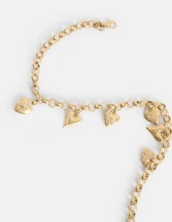 Multi Heart Ketting Goud 7 Multi Heart Ketting Goud -Kleding Verkoop 08 1102692 47