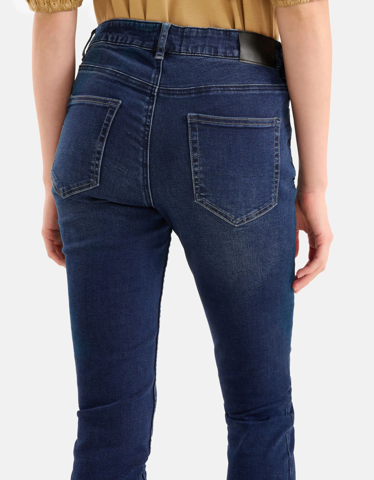 Skinny Jeans Donkerblauw L32 4 Skinny Jeans Donkerblauw L32 - Afbeelding 4