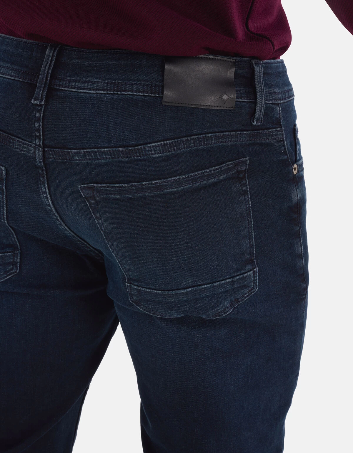 Slim Jeans Blauw/Zwart L34 4 Slim Jeans Blauw/Zwart L34 - Afbeelding 4