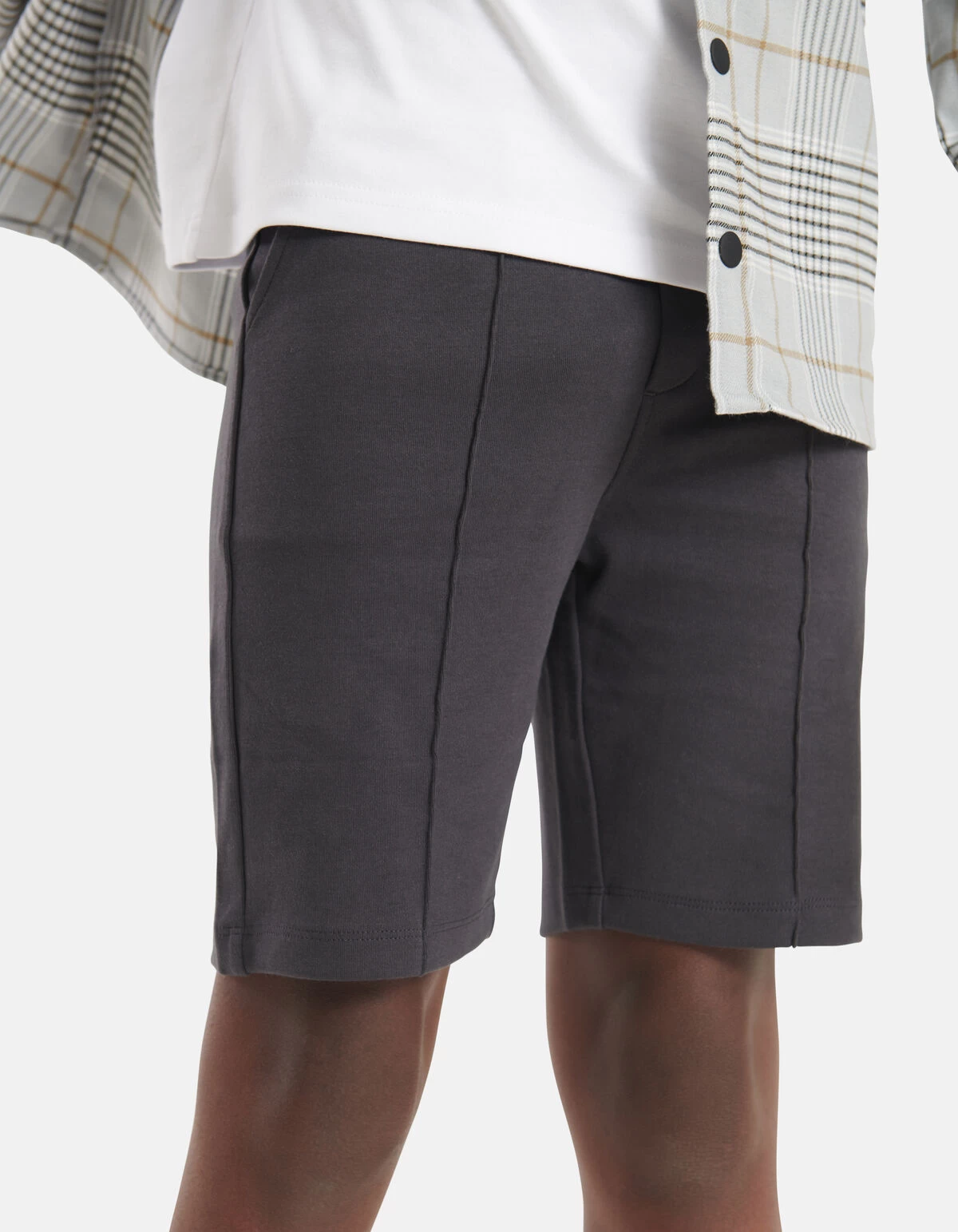 Sweat Short Donkergrijs 3 Sweat Short Donkergrijs - Afbeelding 3