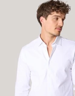 Jersey Overhemd Wit -Kleding Verkoop 09 1098195 1