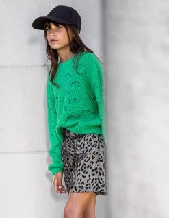 Gebreide Trui Groen 8 Gebreide Trui Groen -Kleding Verkoop 09 1098759 30