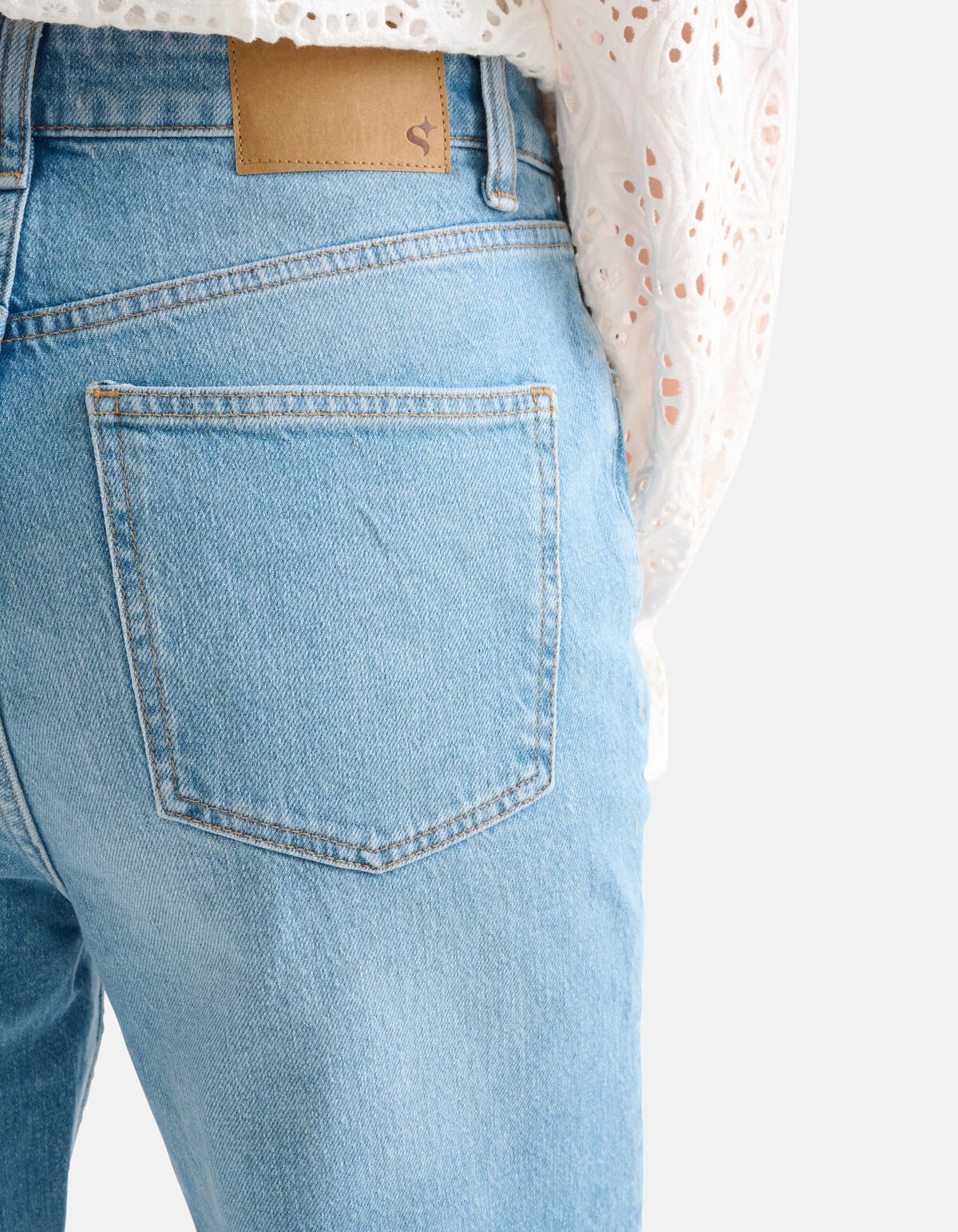 Straight Jeans Mediumstone L29 4 Straight Jeans Mediumstone L29 - Afbeelding 4