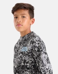Printed Sweater Zwart/Wit -Kleding Verkoop 09 1099029 4