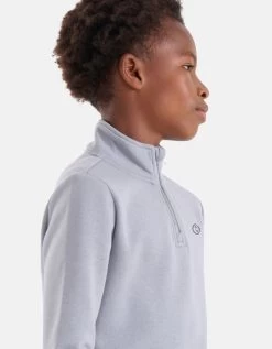 Half Zipper Sweater Grijs -Kleding Verkoop 09 1099259 14