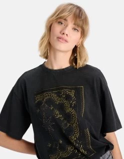 Printed T-shirt Donkergrijs 10 Printed T-shirt Donkergrijs -Kleding Verkoop 09 1099440 15