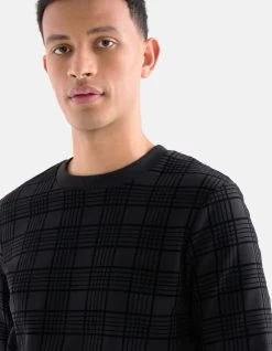 Velvet Ruiten Sweater Zwart -Kleding Verkoop 09 1100052 10