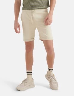 Jog Denim Short Beige -Kleding Verkoop 09 1100071 83