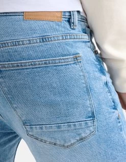 Straight Light Jeans Bleached L32 -Kleding Verkoop 09 1100142 90