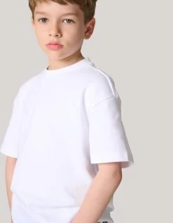 Heavy Basis T-shirt Wit -Kleding Verkoop 09 1100326 1