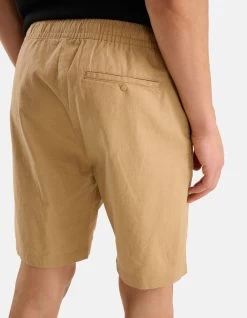 Linnen Short Bruin -Kleding Verkoop 09 1100803 81