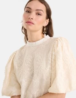 Embroidery Top Gebroken Wit 11 Embroidery Top Gebroken Wit -Kleding Verkoop 09 1100838 2