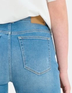 Tapered Denim Short Mediumstone -Kleding Verkoop 09 1101254 100