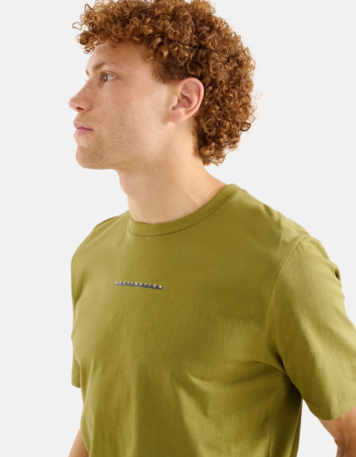 Artwork T-shirt Donkergroen 4 Artwork T-shirt Donkergroen - Afbeelding 4