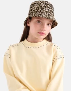 Studs Sweater Lichtgeel -Kleding Verkoop 09 1101434 2