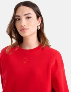 Padded Sweater Rood 10 Padded Sweater Rood -Kleding Verkoop 09 1101570 21