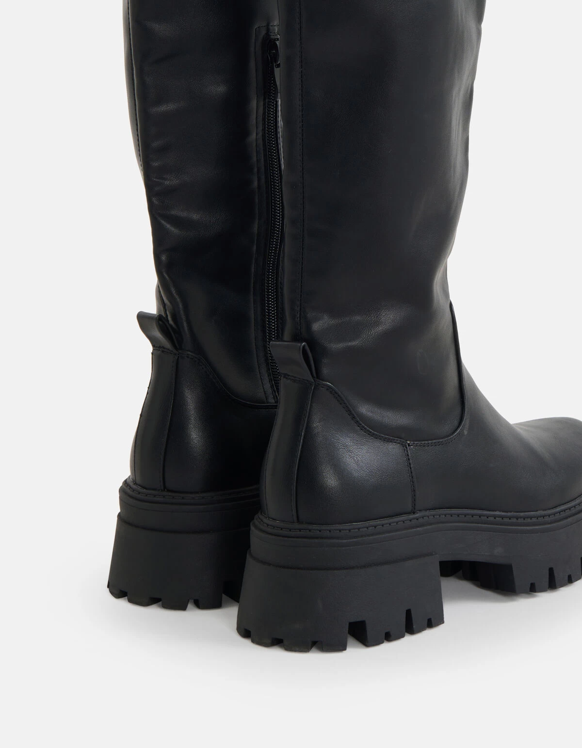 Chunky Stretch Laarzen Zwart 3 Chunky Stretch Laarzen Zwart - Afbeelding 3